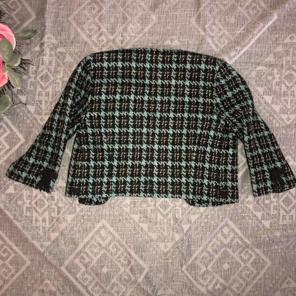 Coldwater Creek Tweed Design Blazer - Picture 7 of 8